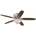 thumbnail image 1 of Westinghouse Lighting 7209700 52 in. Indoor Ceiling Fan with LED Light Kit Brushed Nickel, 1 of 3