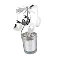 thumbnail image 2 of GUOOL 2Pieces Romantic Rotary Candle Holder Tea Light Holder for Christmas Restaurant D, 2 of 9