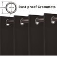 thumbnail image 2 of Rideaux Intérieurs Extérieurs pour Patio \ Panneau de Rideau à Oeillets Bloquant le Soleil pour Intimité, Rideaux Résistants aux Intempéries pour Gazebo, Véranda avant, Pergola, Kaki G x H Panneau, 2 of 8