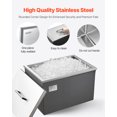 thumbnail image 4 of VEVOR 31.7 Qt Drop in Ice Chest Ice Cooler Ice Bin Stainless Steel 20"x14"x12", 4 of 9