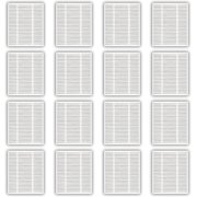 HEPA Replacement Filters Compatible with iRobot Roomba 104, Roomba Vacuum 2 Essential Q0520, Combo Essential Y0140 Y0112 Y0110 Q011 Q0120, Roomba 105 Combo, 16 Pack