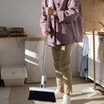 thumbnail image 4 of WRISTBIQUE White Foldable Broom with Dustpan Set Detachable Handle for Easy Storage and Use, 4 of 8