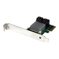 thumbnail image 3 of StarTech.com 4 Port PCI Express 2.0 SATA III 6Gbps RAID Controller Card with HyperDuo SSD Tiering - PCIe SATA 3 Controller Adapter (PEXSAT34RH) - Storage controller (RAID) - 4 Channel - SATA 6Gb/s - low profile - RAID RAID 0, 1, 10, JBOD - PCIe 2.0 x2 - for P/N: ST521PMINT, 3 of 5