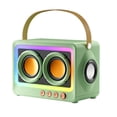 thumbnail image 2 of Haut-parleur Bluetooth Stéréo à 360°, Longue Autonomie, Éclairage RVB Cool, Connexion Miroir Série, Écran Transparent, Bluetooth 5.3, Haut-Parleur Très Grand, Lecture Multiple, 2 of 8