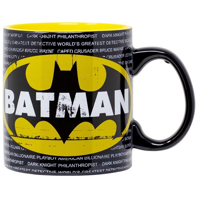 Batman 809055 Batman Logo Jumbo Mug - 20 oz