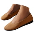 thumbnail image 1 of Dakaela Ballerines Chaussures Plates Femmes Habillées Bout Rond à Enfiler Ballerine Marche Mocassins à Petit Talon Compensé, 1 of 8