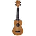 thumbnail image 1 of Mahalo Slimline Series Soprano Ukulele With Carrying Bag, Transparent Brown, 1 of 1