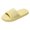 Yellow, variant on Women's Slide Sandals Lightweight Non Slip House Slippers Platform Sandals Non Slip Quick Drying Shower Shoes White Size 5.5