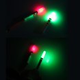 thumbnail image 2 of LEFU for Fishing Float Night Light Sticks 10 Pack, LED Luminous Bobbers for Night Fishing, CR322 Battery Operated (Not Included), Green, 41mm Length, Visible Up to 30 Meters, 2 of 8