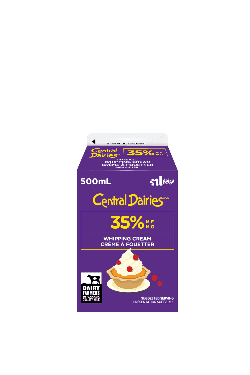 Central Dairies 35% Crème à Fouetter