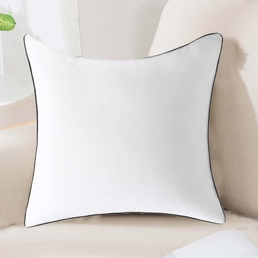 Yhmxh Pillows-Throw Pillows Thick Pillow 17.71x17.71 Pillow Inserts White Throw Pillow Insert Machine Washable Pillow Insert Bedding Throw Pillow Insert Bed And Couch Pillow Indoor Decorative