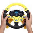 thumbnail image 3 of Jouets pour Bébé, Contrôleur de Conduite Simulé Volant Interactif pour l'Apprentissage Jouets Éducatifs pour 3 Ans et Plus Jaune, 3 of 8