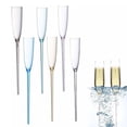 thumbnail image 1 of Floating Pool Champagne Glasses for Outdoor Celebrations - 6oz Floating Glassware for Water Parties Set 6 6PCS, 1 of 7