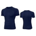 thumbnail image 4 of Kaemgyyd Compression Shirt Men Breathable Short Sleeve Slim Athletic Sports Undershirt Quick-Dry Stretch Running Workout Tops, 4 of 5
