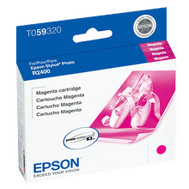 ~Brand New Original EPSON T059320 INK / INKJET Cartridge Magenta for Epson Stylus Photo R2400