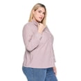 thumbnail image 4 of Lane Bryant Women's Plus Poplin Button-Up Shirt, 4 of 6