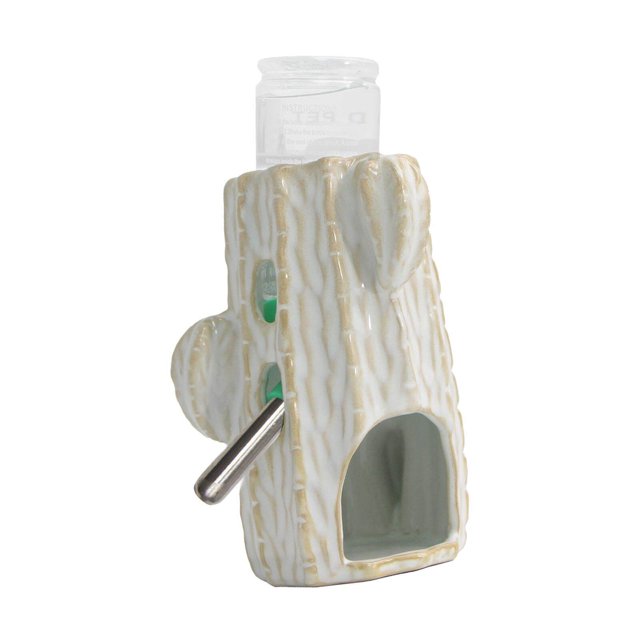 VONKY Hamster Cage Drinking Water Bottle Pet Automatic Drinking Bottles for Rabbit White