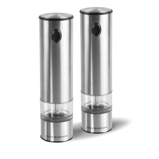 Cole & Mason - Battersea Electronic Salt and Pepper Mill Gift Set, 21.5cm / 8.5"