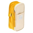 thumbnail image 2 of zanvin Large Capacity Canvas Pencil Case with Zipper, Assorted Colors, 1 Pack, 2 of 5