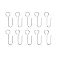 thumbnail image 1 of Curtain Hooks, Sturdy Durable Wide Application Small Size Hanging Hooks  For Home For Classroom For Office, 1 of 8