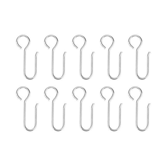 Curtain Hooks, Sturdy Durable Wide Application Small Size Hanging Hooks For Home For Classroom For Office