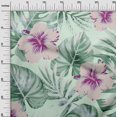 thumbnail image 3 of oneOone Polyester Spandex Mint Green Fabric Tropical Sewing Craft Projects Fabric Prints By Yard 56 Inch Wide, 3 of 4