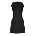 thumbnail image 5 of Yuyuzo Mens Tank Tops Sleeveless Hooded Shirts Solid Color T Shirts Loose Fitted Workout Tees Top, 5 of 5