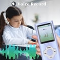 thumbnail image 3 of Lecteur MP3 BT, Écran Couleur 1.8 Po Lecteur MP3 MP4 Portable Supportant jusqu'à 128 Go, Lecteur de Musique Numérique à Réduction de Bruit pour Enfants Adultes, 3 of 7