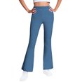 thumbnail image 2 of Cowsor Girls Flared Dress Pants – Soft Bell Bottom Uniform Pants for School or Daily Wear, 2 of 7