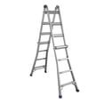 thumbnail image 1 of COSCO 18ft Reach Height Aluminum Multi-Position Ladder ,300 lb. Load Capacity Type IA Duty Rating, 1 of 6