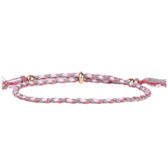Bracelet Tressé Accessoire Mode Femmes Hommes Bracelet Bijoux Accessoires Fil Réglable Bracelets avec Frange Décors Type 23
