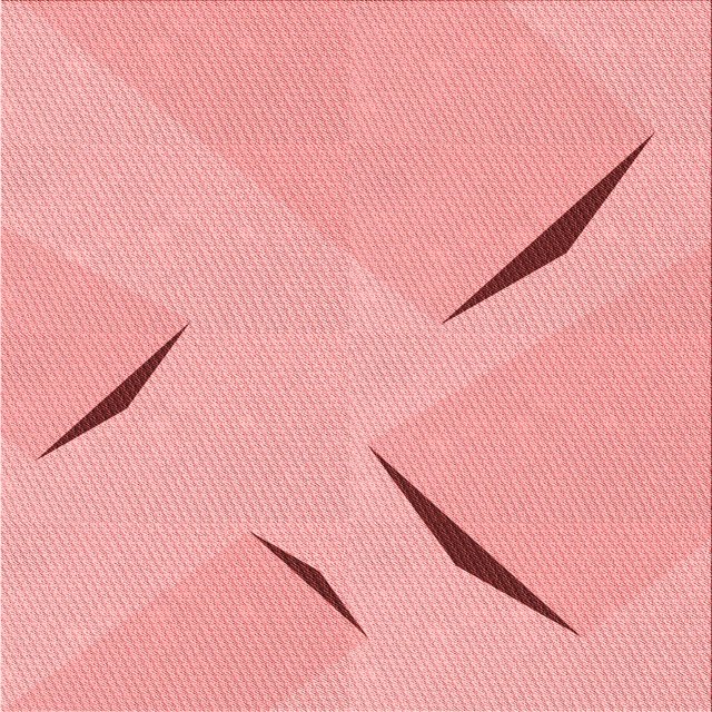 Ahgly Company Tapis d'Intérieur Lavable en Machine Carré Transitionnel Rose Pastel, 8 Pieds Carré