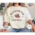 thumbnail image 1 of Washington Football Shirt, Commander Football Shirt, Washington Football Apparel, Commande - Ivory - M, 1 of 4
