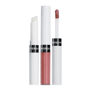 COVERGIRL Laque à lèvres Outlast All-Day, couvrance longue durée, système en deux étapes, formule hydratante, résistant au transfert, 100% Sans Cruauté