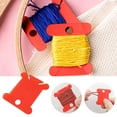thumbnail image 2 of 1/10/20/50/100 PCS Plastic Embroidery Bobbins, Thread Organizer, Durable, Labelable, Suitable for DIY Sewing/Embroidery, Practical Tool, 2 of 6