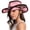 Pink, variant on Fgnfyis Cowboy Hats for Women Brown Hats Classic Straw Western Hats for Women Music Festival Party Beach Sun Hats Khaki