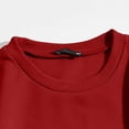 thumbnail image 4 of T-shirts Graphiques à Manches Longues Décontractés pour Femmes, Chandails à Col Rond, Hauts à Enfiler pour Femmes, Hauts Asymétriques pour Femmes, Chandails à Capuchon pour Temps Froid pour Femmes, Chandail à Fermeture Éclair pour Femmes, Chandail Court pour Femmes, 4 of 5