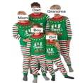 thumbnail image 2 of Ensemble de Pyjama Assorti pour la Famille, Enfants, Noël, Vert, Elf, 2 of 6