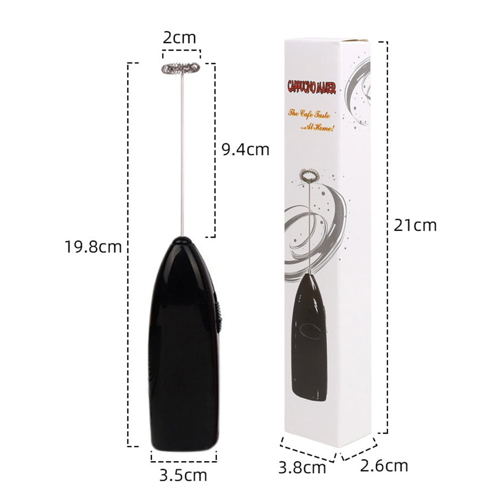 Chendee Electric For Egg Beater Milk Frother Stirrer Coffee Creamer Agitator Kitchen Tool,Black