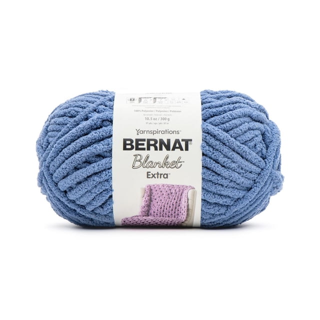 Bernat® Blanket Extra™ Yarn, Polyester #7 Jumbo, 10.5oz/300g, 97 Yards