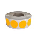 thumbnail image 1 of Circle Dot Sticker Round 3/4" Diameter - Labels roll Stickers in Neon Orange (1.9cm) 19mm - 1050 Pack by Royal Green, 1 of 1