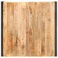 thumbnail image 2 of vidaXL Coffee Table 120x120x40 cm Rough Mango Wood, 2 of 4