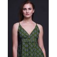 thumbnail image 2 of Bimba Robe Longue d'Été Sans Manches à Imprimé Teinture sur Nœuds Décontractée Maxi de Plage pour Femmes - X-Grand, 2 of 6