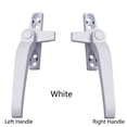 thumbnail image 2 of Window Handles Hand Zinc Alloy Window Hardware Door Handle White Left, 2 of 6