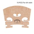 thumbnail image 1 of 10pcs Érable Violon Chevalet Type Régulier 4/4 1/8 1/4 3/4 1/2 Accessoires de Violon, 1 of 8