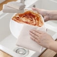 thumbnail image 2 of MTBLYS Kitchen Cleaning Cloth Microfiber Waffle Weave 30X30Cm Highly Absorbent Quick Drying Towel Furniture Car Wipe 1-Piece, 2 of 7
