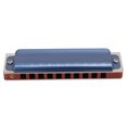 thumbnail image 3 of 10 Hole Harmonica, Fuller Sound Aging Prevention Diatonic Harmonica  For Playing Blue, 3 of 8
