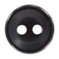 thumbnail image 4 of LA VOGUE bouton à 2 trous, noir, 13 mm (0.51 in), 4 of 6