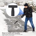 thumbnail image 4 of Poignée de Pelle à Neige, Poignée de Pelle en Plastique de Remplacement Légère Antidérapante Poignée en T Fourche Universelle, 4 of 8