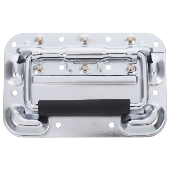 MLINS Heavy Duty Spring Loaded Handles For Toolbox Cabinet Chest Case Surface Mounted Handle Spring Foldable Toolbox Handles For Door Chest Accessories